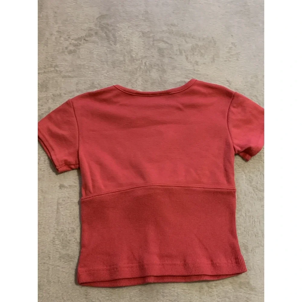 VTG  Disney Winnie The Pooh 100 Acre Collection Embroidered Pink Shirt Size 5